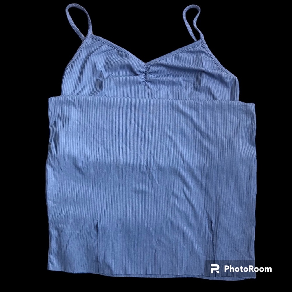 Light blue tank top dress